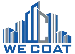 WeCoat commercial roofing company logo