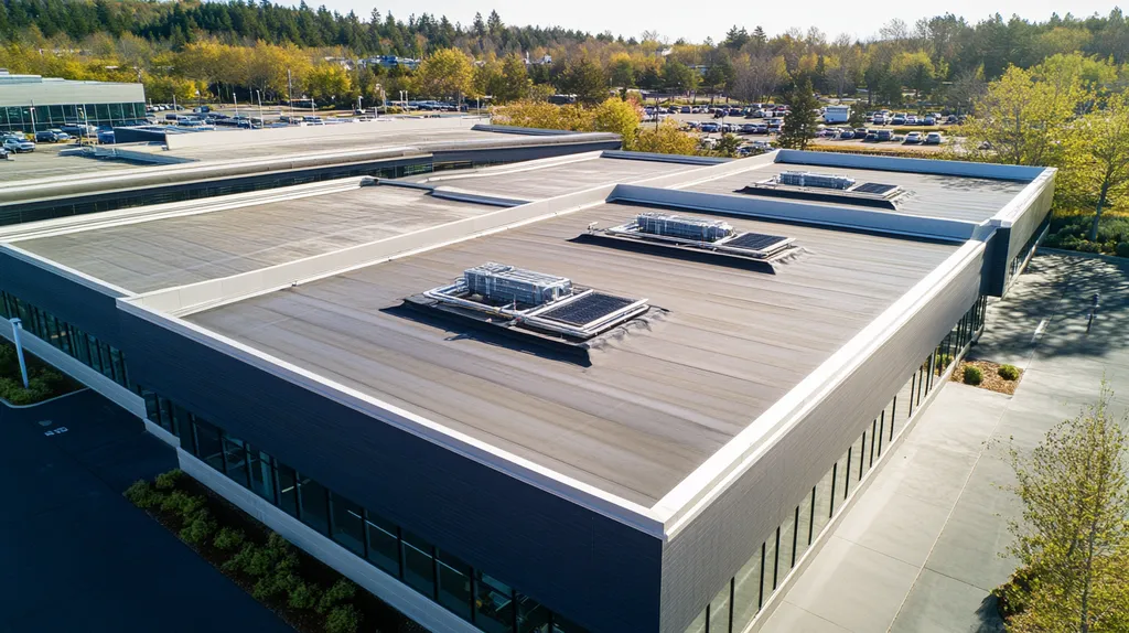 commercial-roof-research-laboratory-Portland-Maine-architectural-photography-16691f5d-ca4d-467c-9b58-feb5ba6943e3-We-Coat_result.webp A commercial roof on a research laboratory in a location similar to Portland, Maine with an architectural photography aesthetic (AI image)